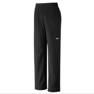Speedo Streamline Warmup Pant Black Unisex Size Small LONG